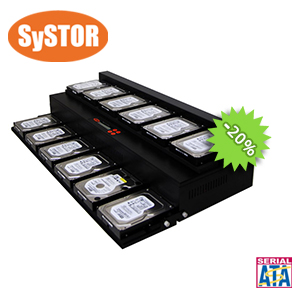 1 mit 11 Festplatte / Solid State Laufwerk (HDD / SSD) Kopierstation