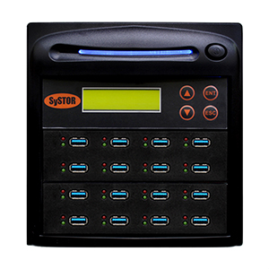 Systor 1:15 USB 3.1 100MB/s Flash-Laufwerk-Duplikator - (SYS15USB31100) - bis zu 6 GB pro Minute