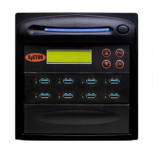 Systor 1:7 USB 3.1 100MB/s Flash-Laufwerk-Duplikator - (SYS07USB31100) - bis zu 6 GB pro Minute